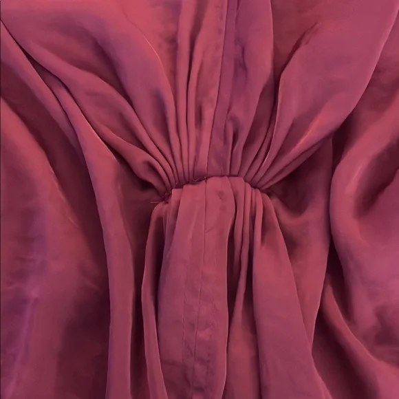 DKNY Women's Magenta Blouse - Picture 4 of 10